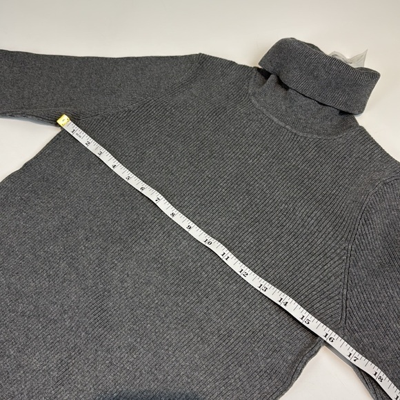 Northern Reflections Ribbed Turtleneck Sweater Large - Picture 3 of 5